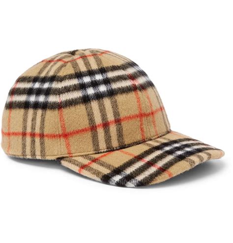 Burberry hats wool men's